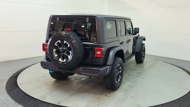 Used 2025 Black Jeep Rubicon 4xe image 9