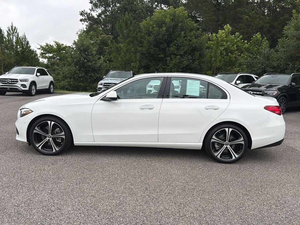 Certified Used 2024 Polar White Mercedes-Benz C 300 image 7