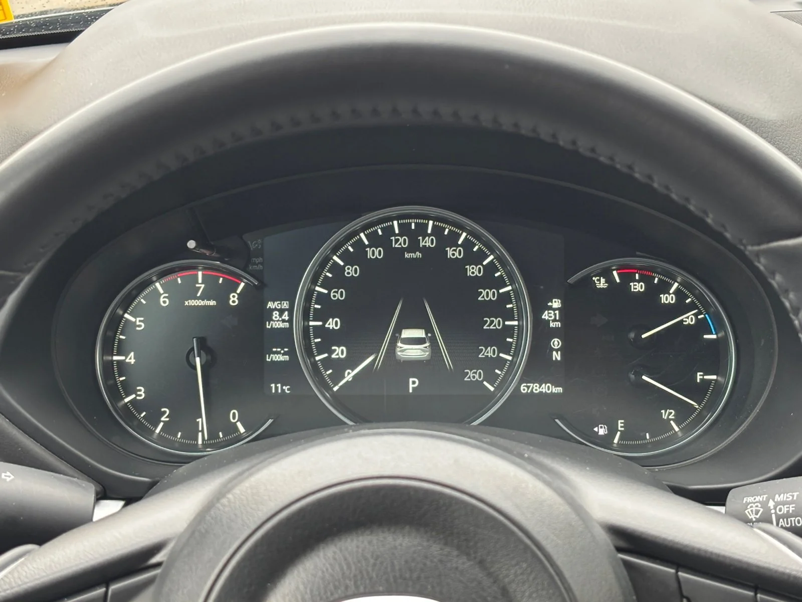 Used 2025 Jet Black Mica Mazda GS image 14
