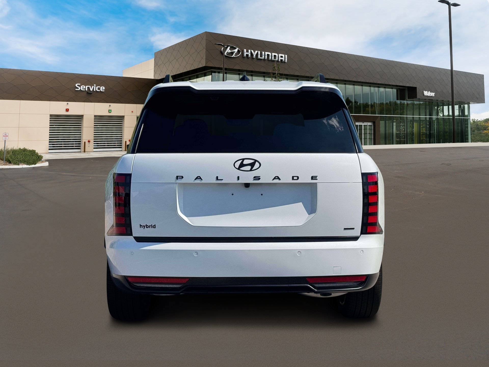 New 2027 Creamy White Pearl Hyundai Calligraphy Black Ink AWD image 7