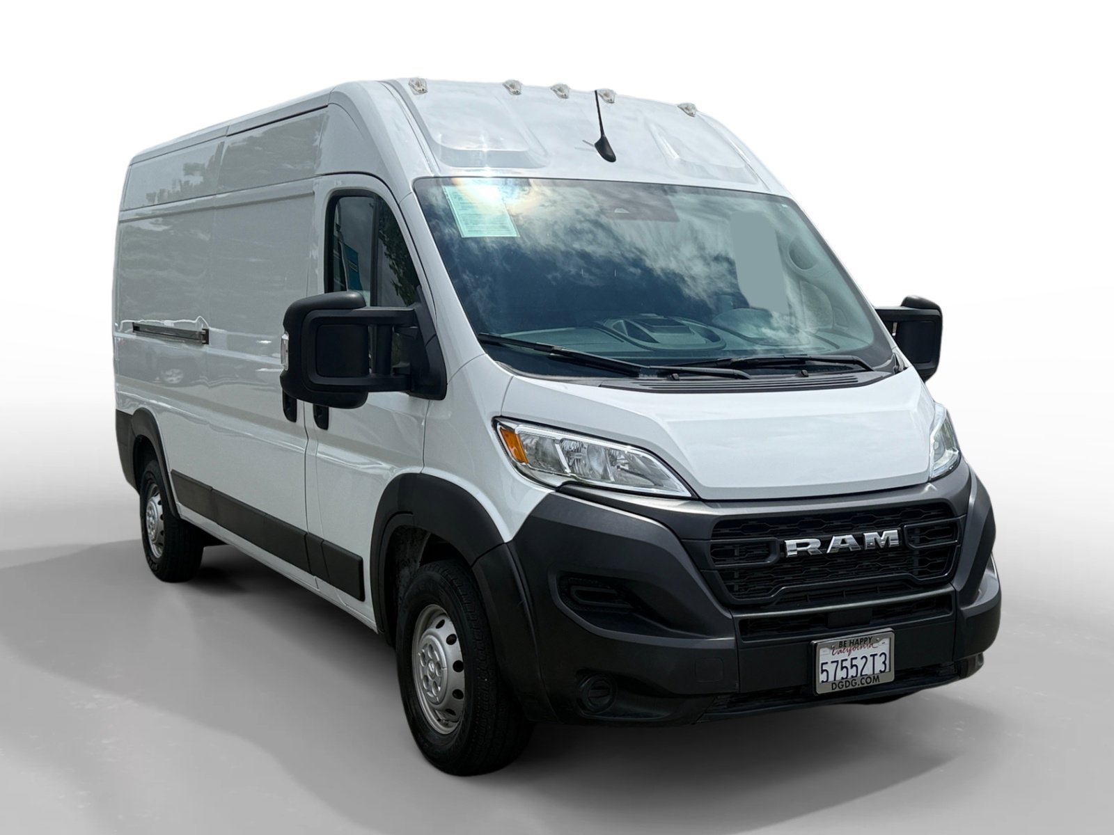 Used 2023 Bright White Clearcoat Ram High Roof image 7
