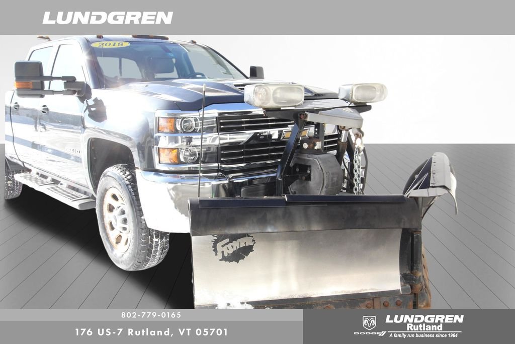 Used 2018 Gray Chevrolet Work Truck image 47