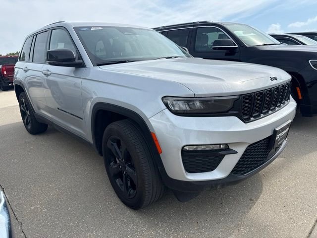 Certified Used 2023 Silver Jeep Limited image 1