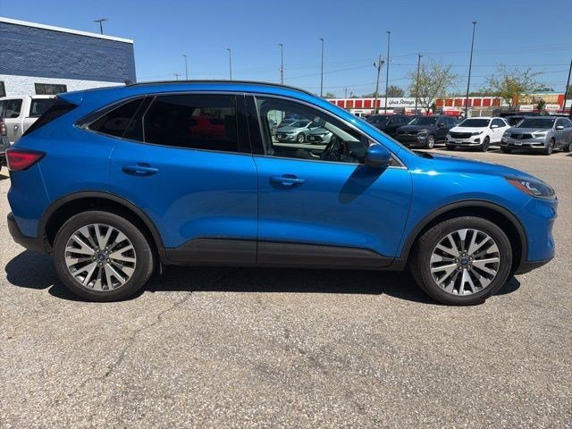 Used 2021 Blue Metallic Ford Titanium image 6