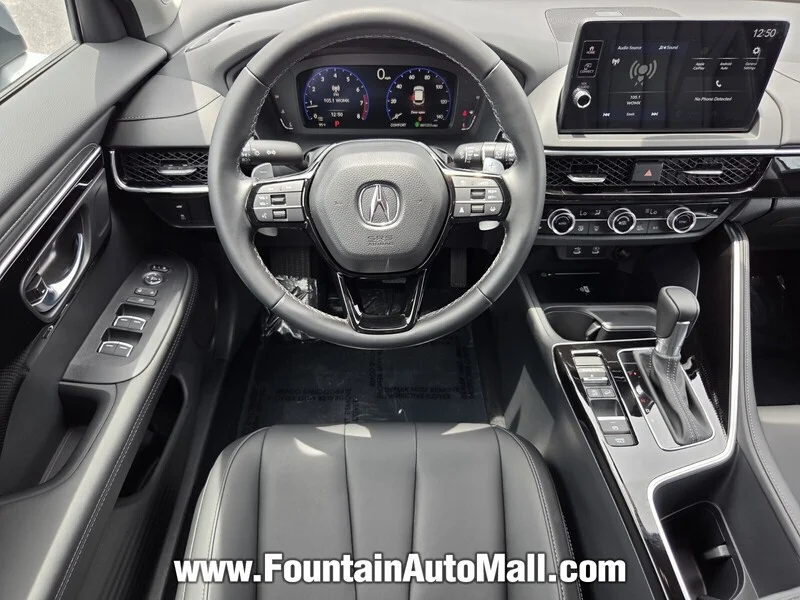 Used 2025 Solar Silver Metallic Acura FWD image 12