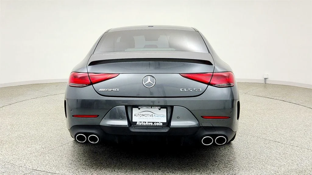 Used 2021 Selenite Grey Metallic Mercedes-Benz AMG® CLS 53 4MATIC+ Coupe w/ Nappa Leather & Driver Assist Pkg image 6