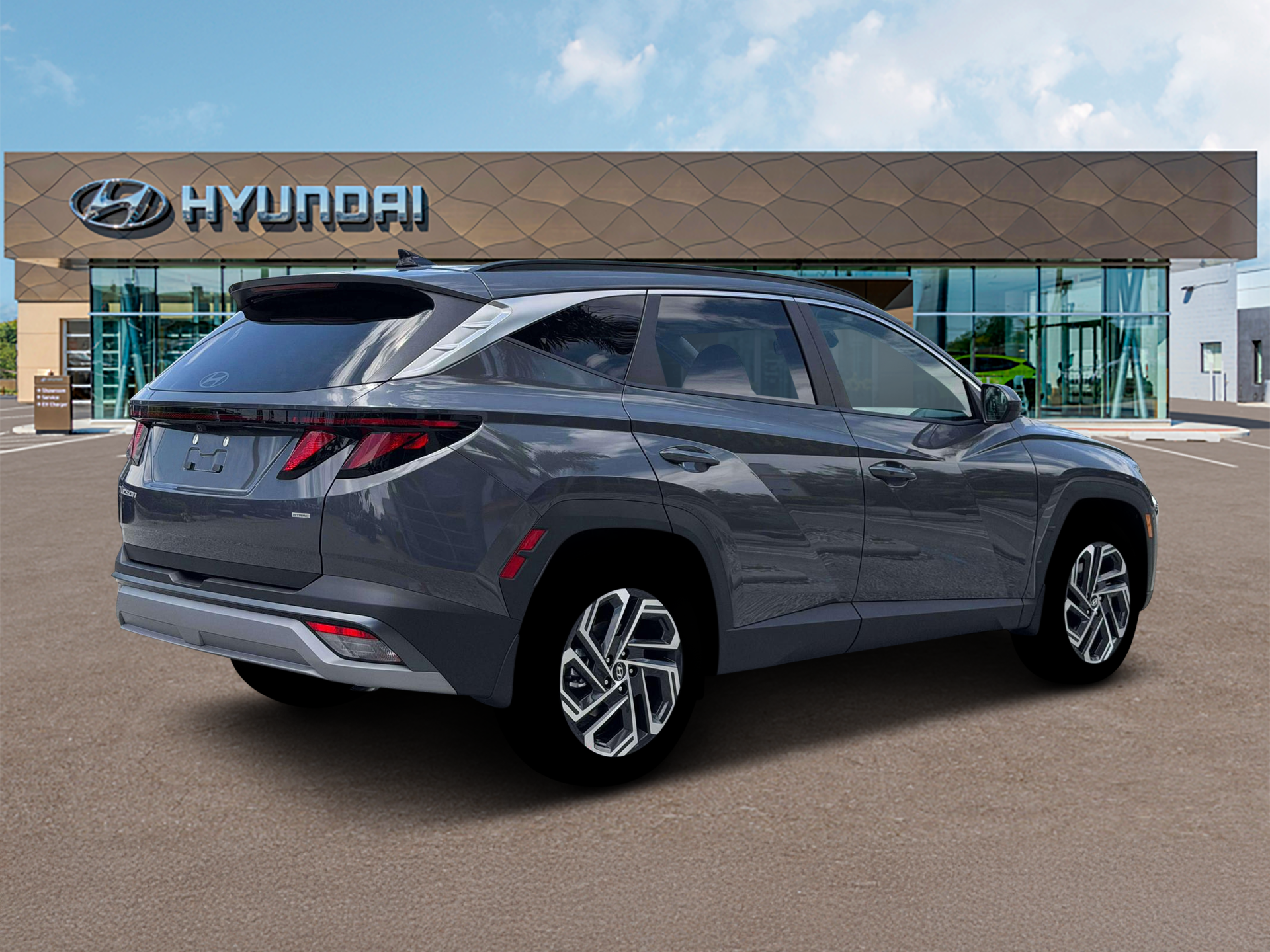 New 2026 Gray Hyundai SEL Plus AWD image 5