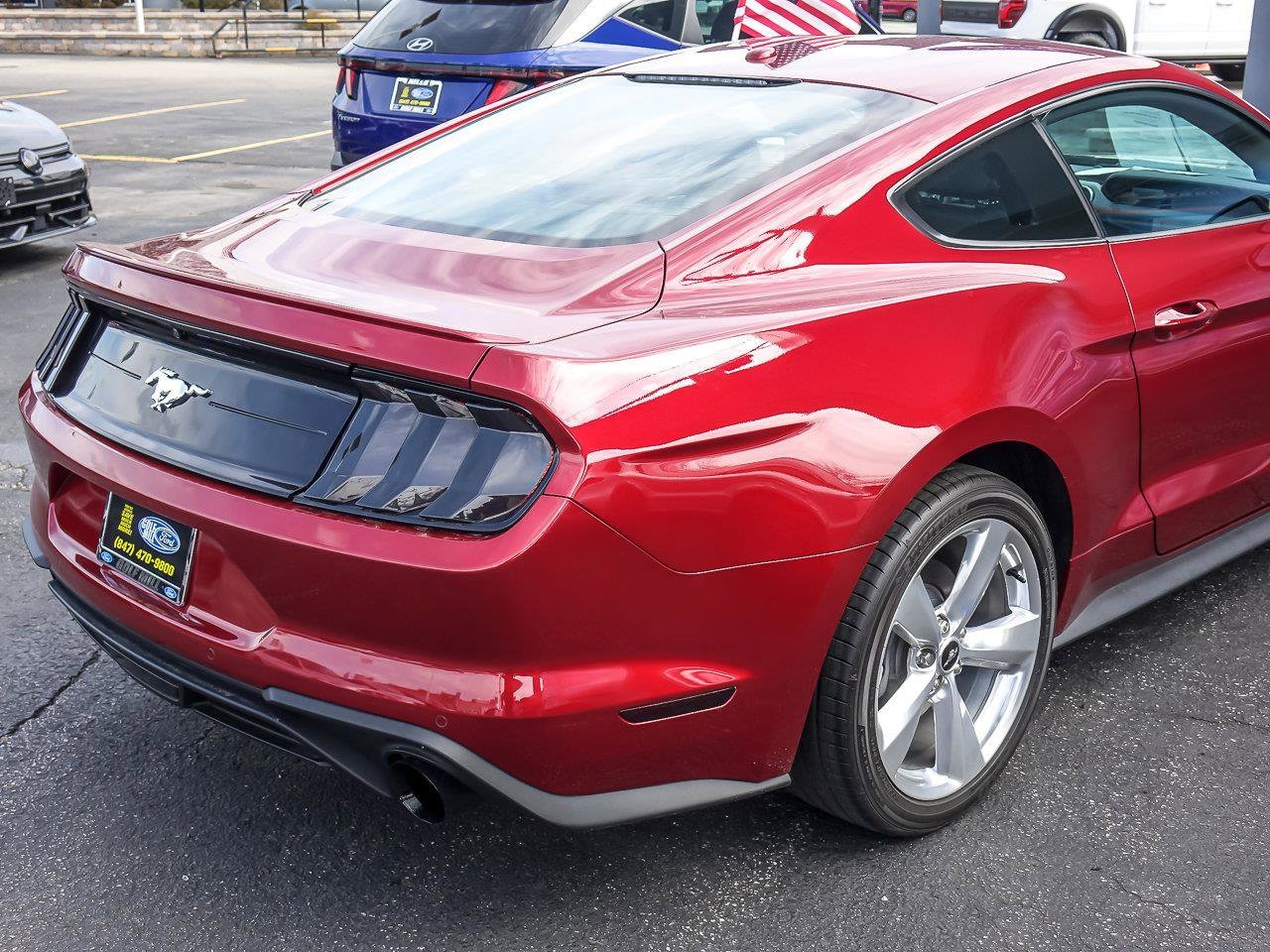 Used 2019 Ruby Red Metallic Tinted Clearcoat Ford EcoBoost Premium image 9