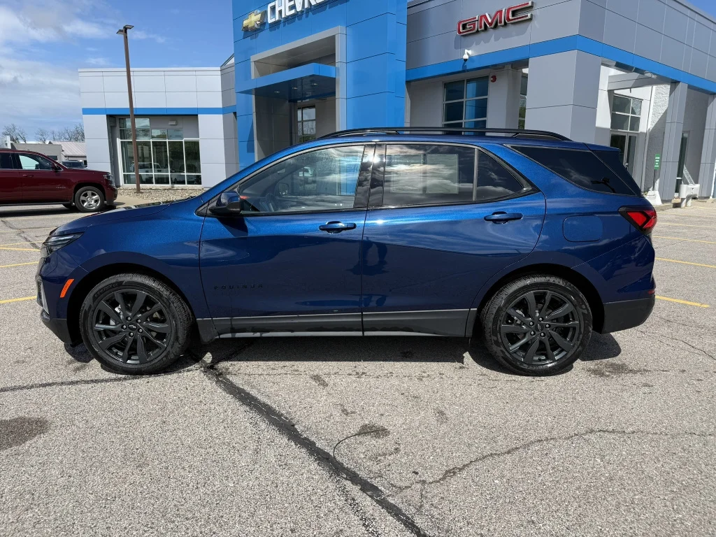 Certified Used 2023 Blue Glow Metallic Chevrolet RS image 3