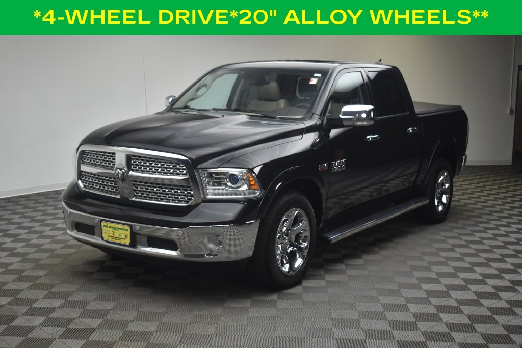 Used 2016 RAM Ram 1500 Pickup Laramie with VIN 1C6RR7NT0GS290576 for sale in Barberton, OH