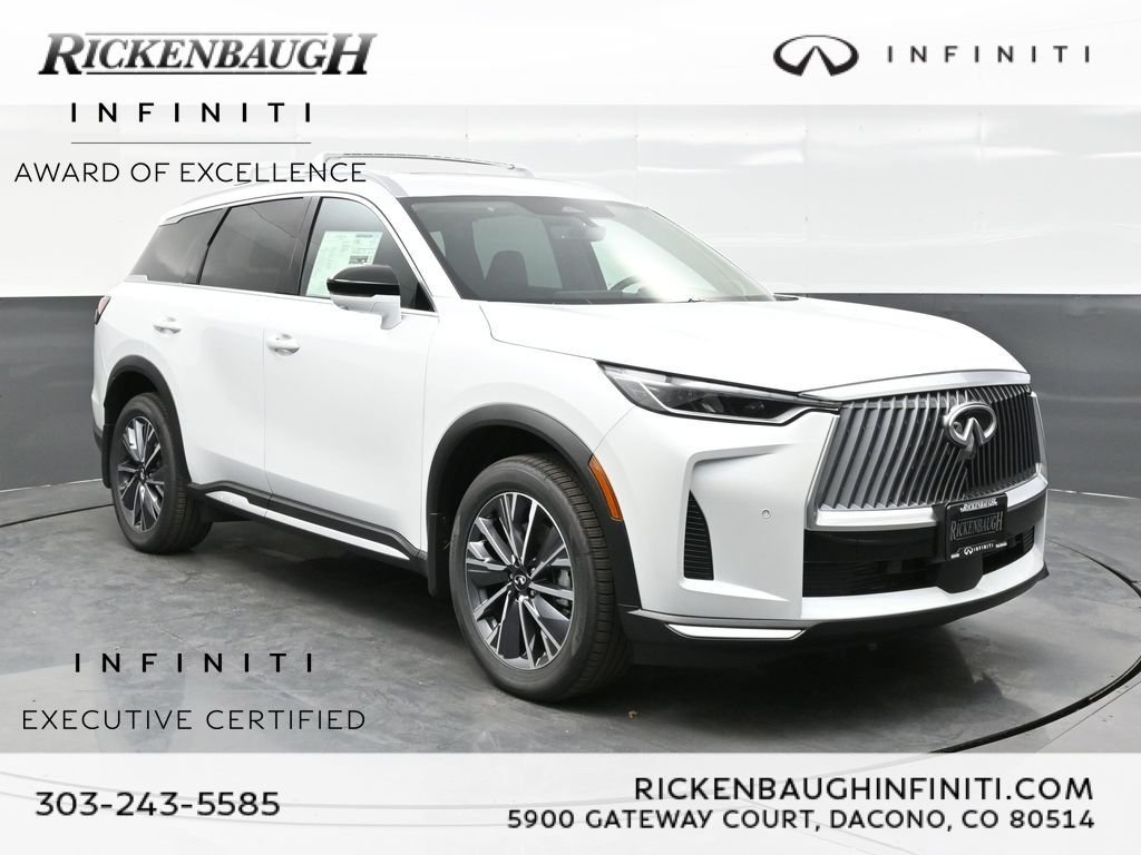 Certified Used 2026 White INFINITI LUXE image 1