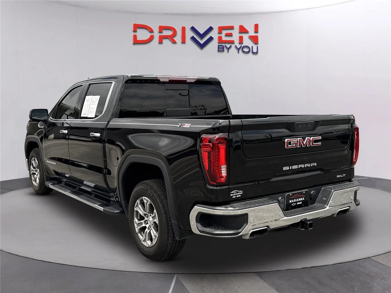Used 2021 ONYX BLACK GMC SLT image 6
