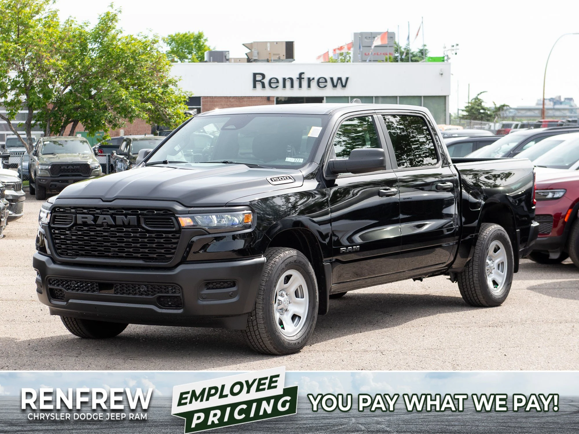 New 2026 Black RAM Tradesman* image 1