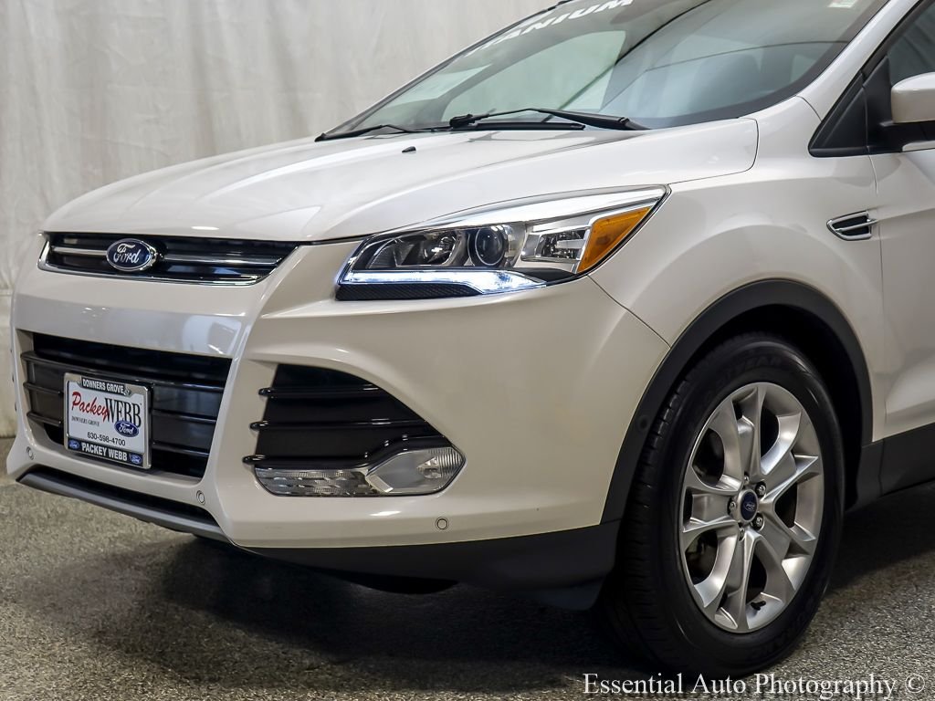 Used 2016 White Platinum Clearcoat Metallic Ford Titanium image 3