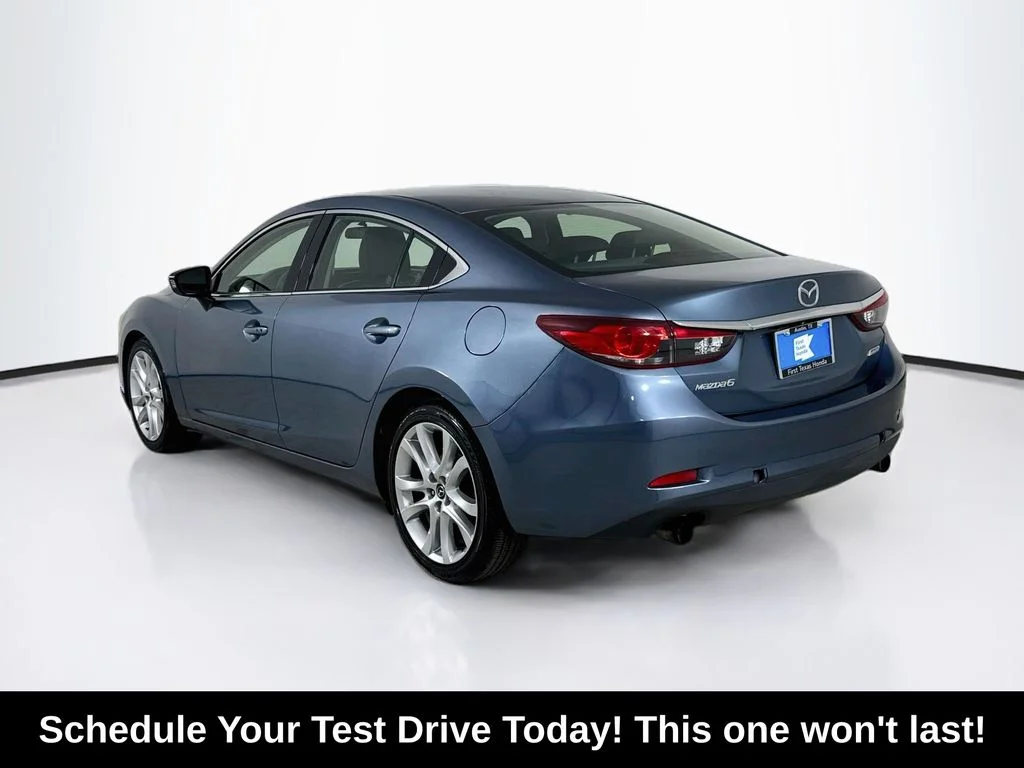 Used 2015 Blue Reflex Mica Mazda i Touring image 5