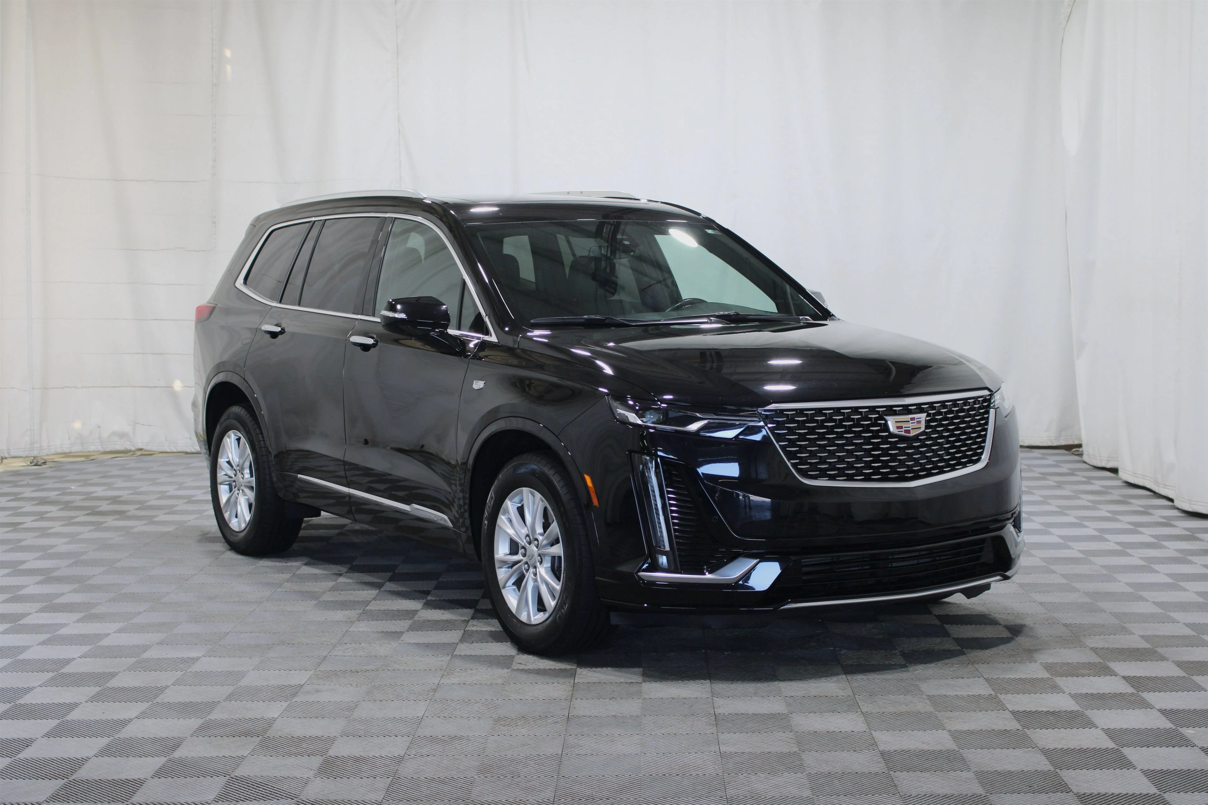 Certified Used 2024 Stellar Black Metallic Cadillac Luxury image 1