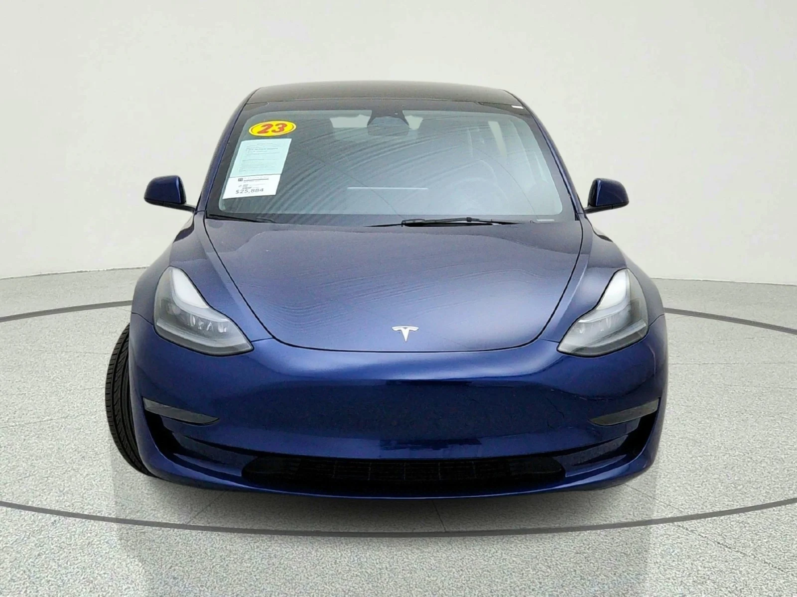 Used 2023 Deep Blue Metallic Tesla SEDAN image 5