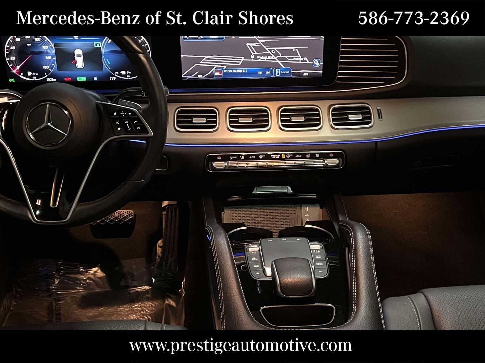 Certified Used 2024 Blue Mercedes-Benz GLE 450e image 14