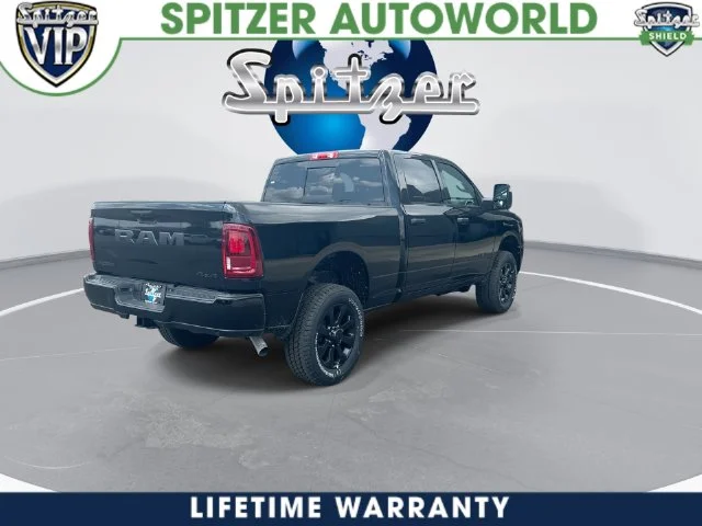 New 2026 Diamond Black Crystal Pearl-Coat Exterior Paint RAM Big Horn image 10