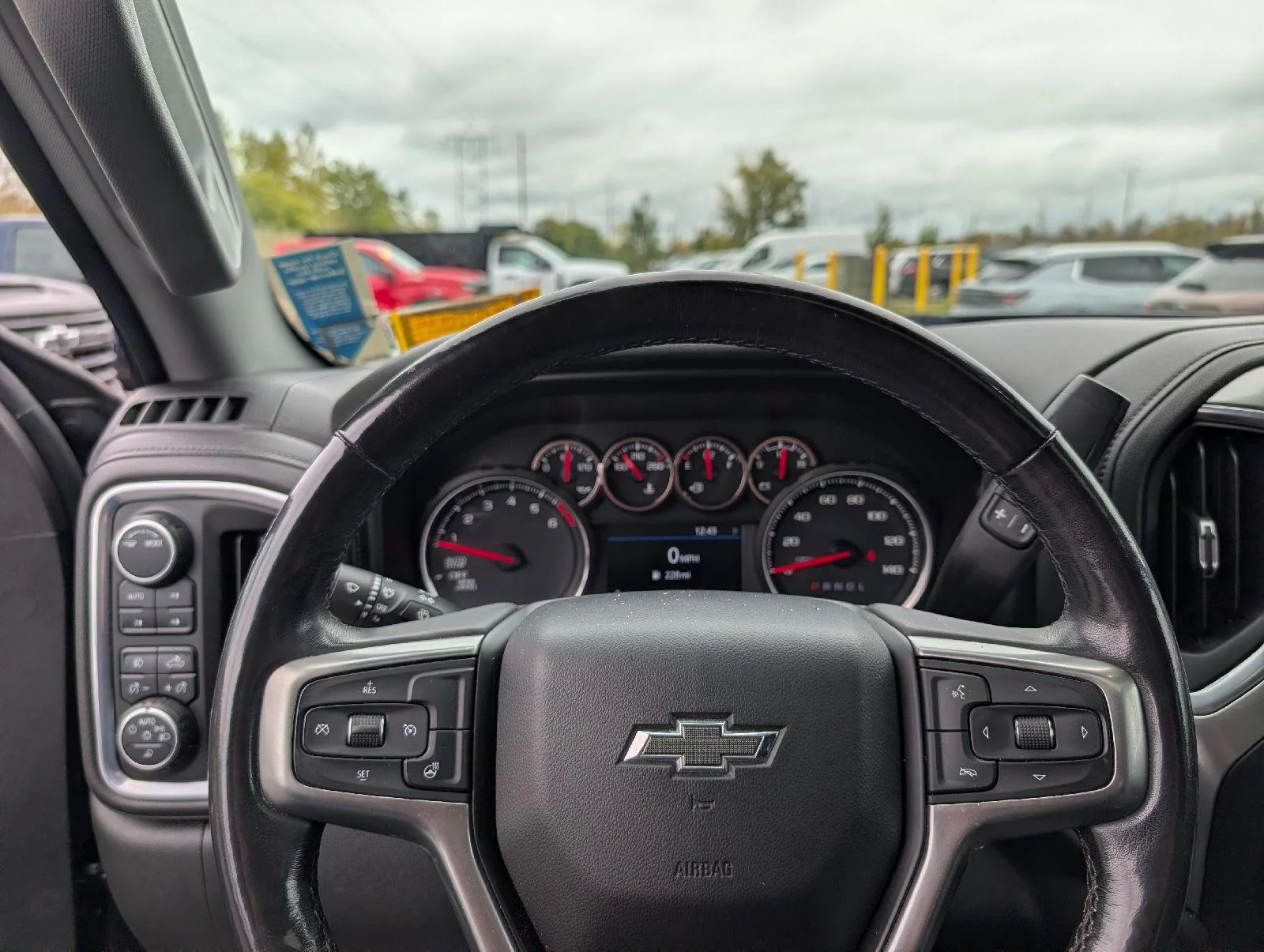 Used 2021 Shadow Gray Metallic Chevrolet RST image 12