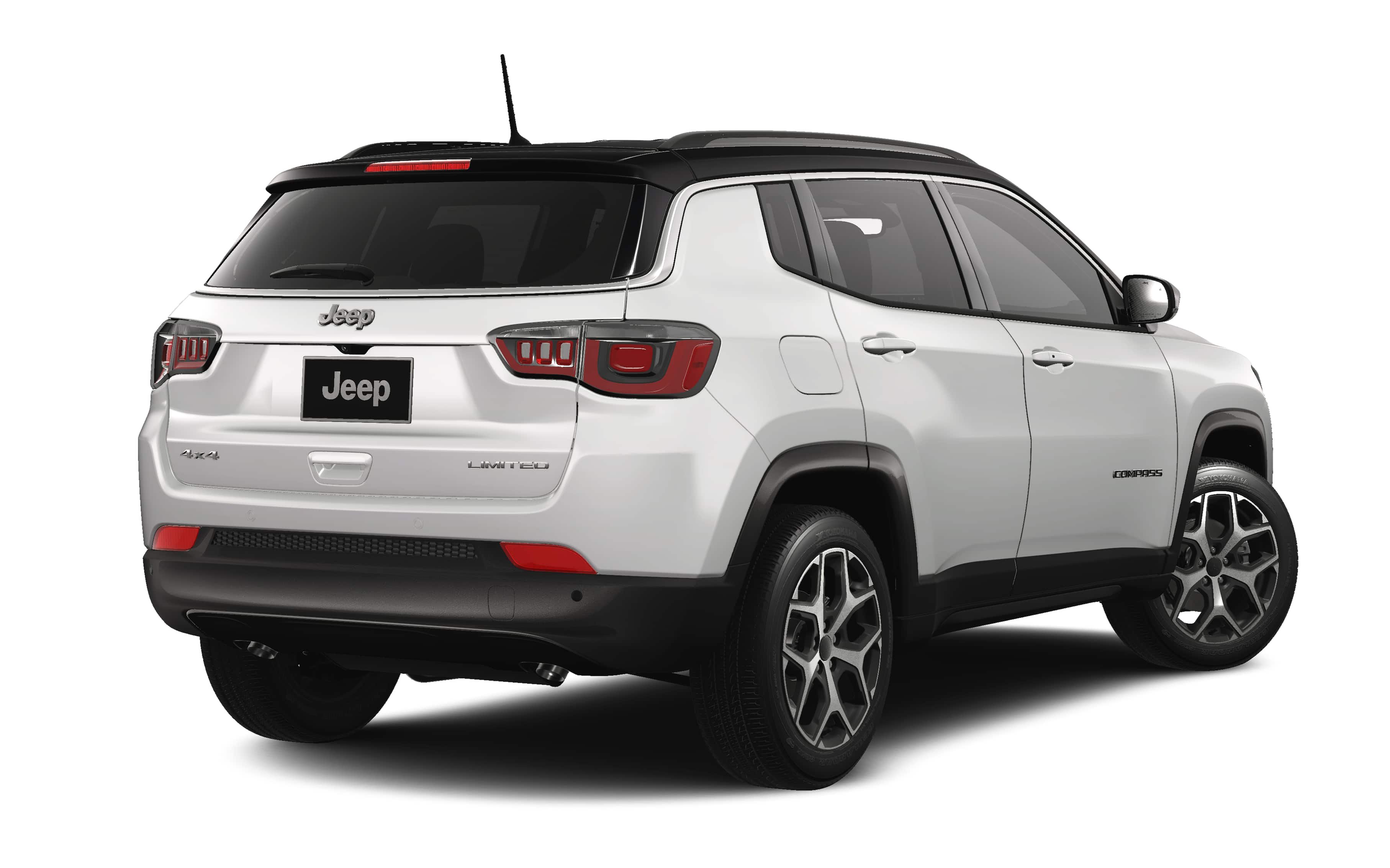New 2026 Bright White Clear-Coat Exterior Paint Jeep Limited image 2