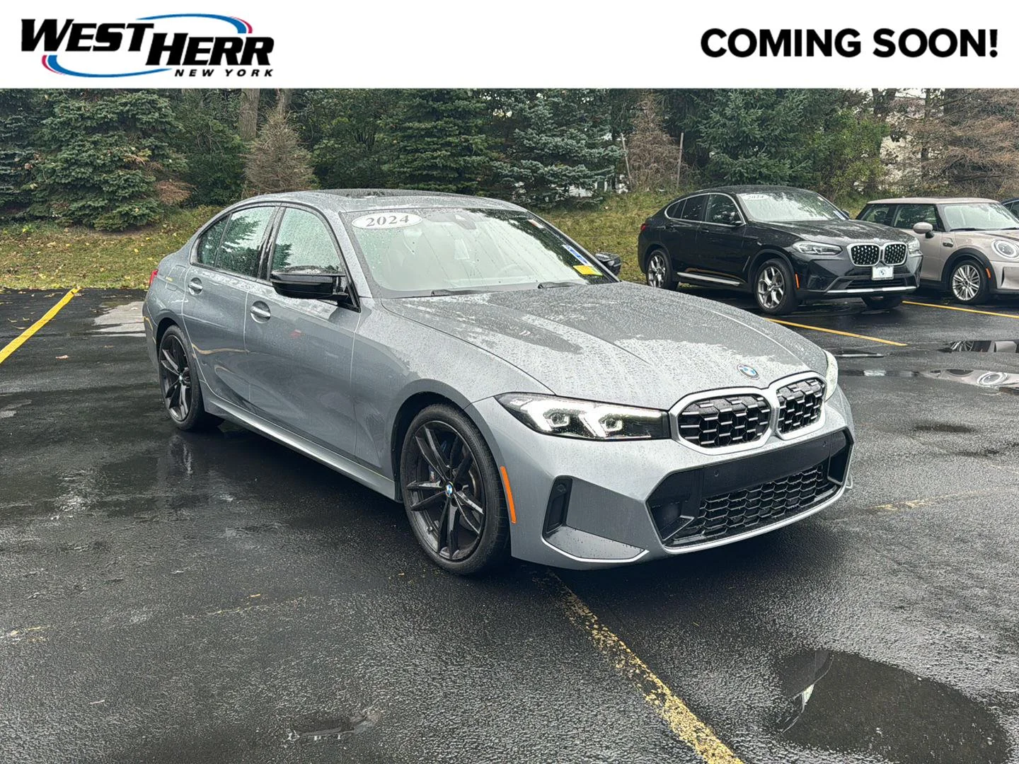 Used 2024 Skyscraper Grey Metallic BMW M340i xDrive image 1