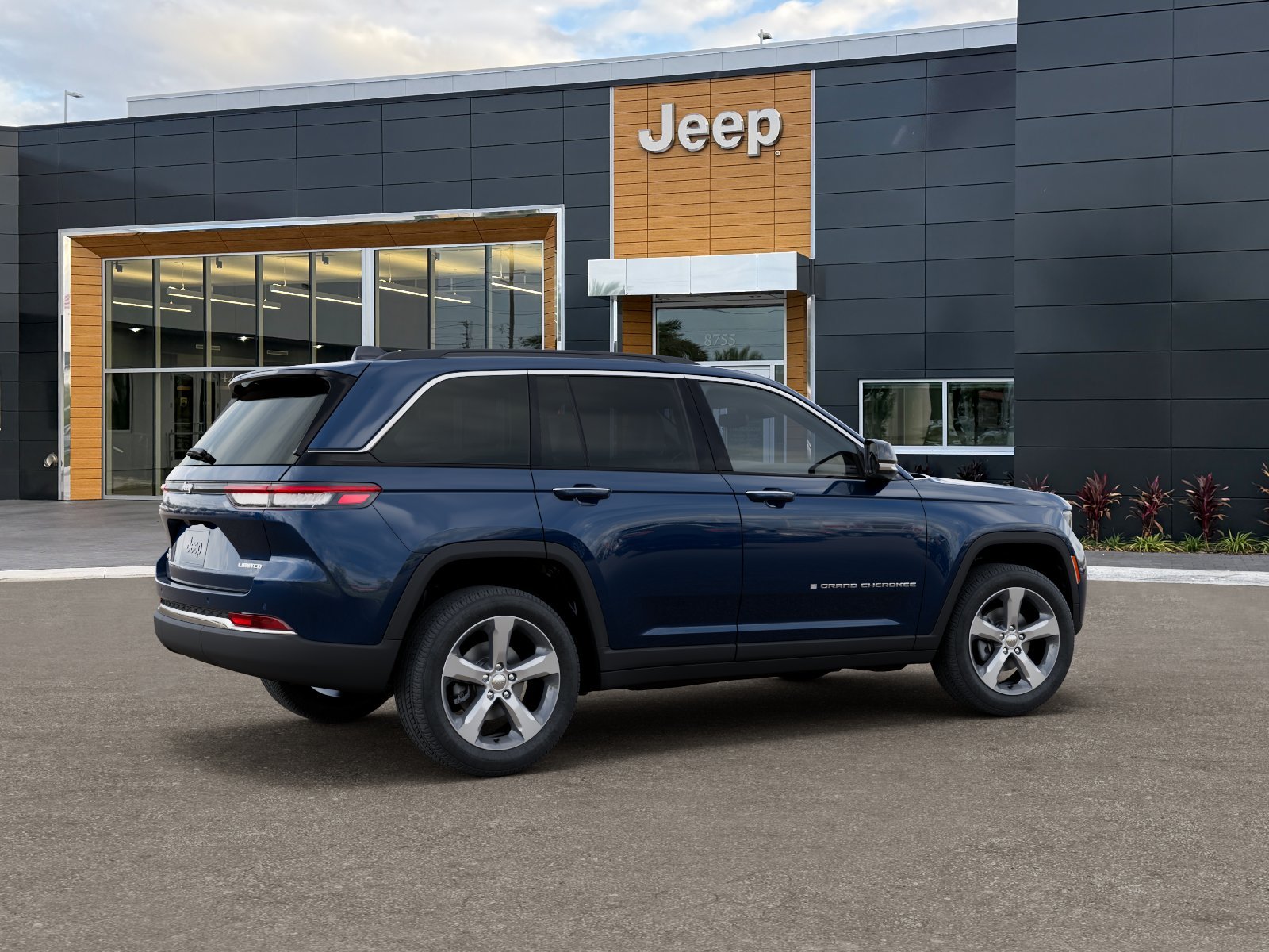 New 2026 Fathom Blue Pearl-Coat Exterior Paint Jeep Limited image 37