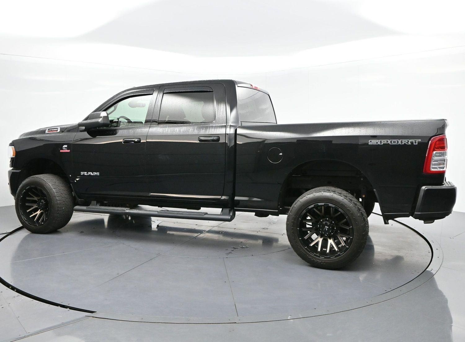 Used 2022 Diamond Black Crystal Pearlcoat Ram Big Horn image 5
