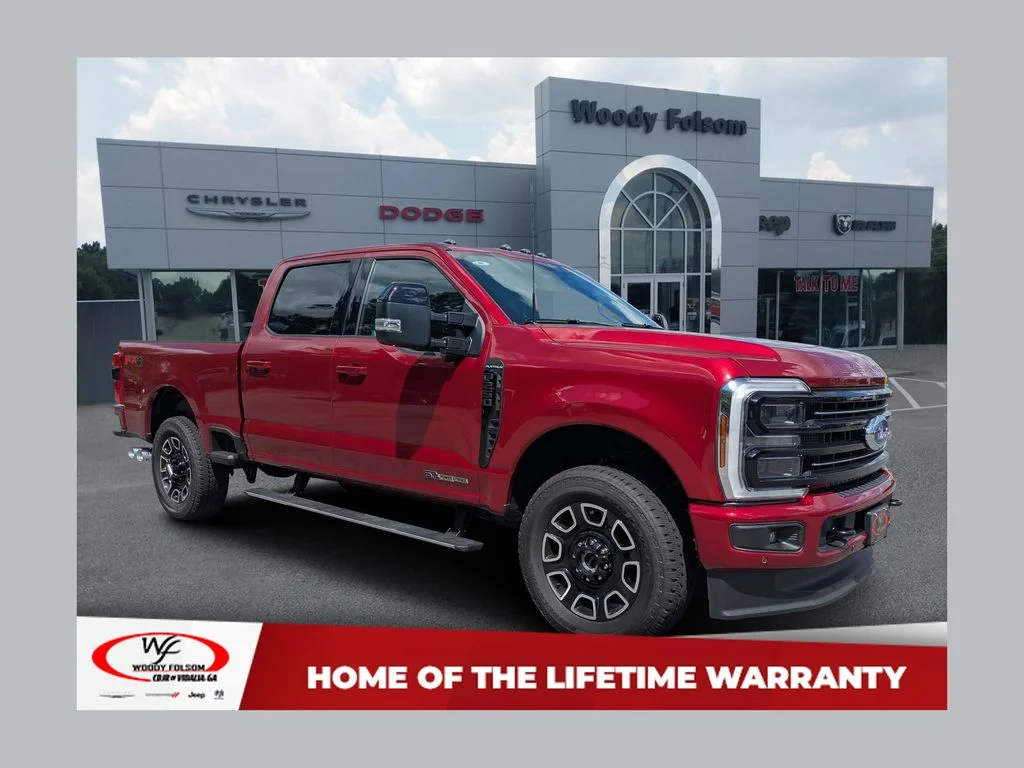 Used 2026 Red Ford Platinum image 1
