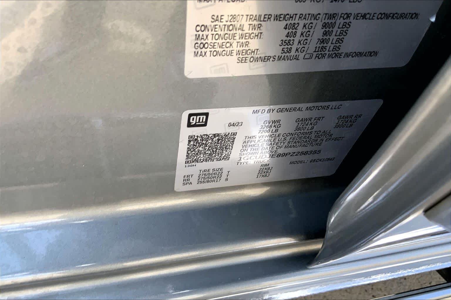 Used 2023 Sterling Gray Metallic Chevrolet High Country image 37