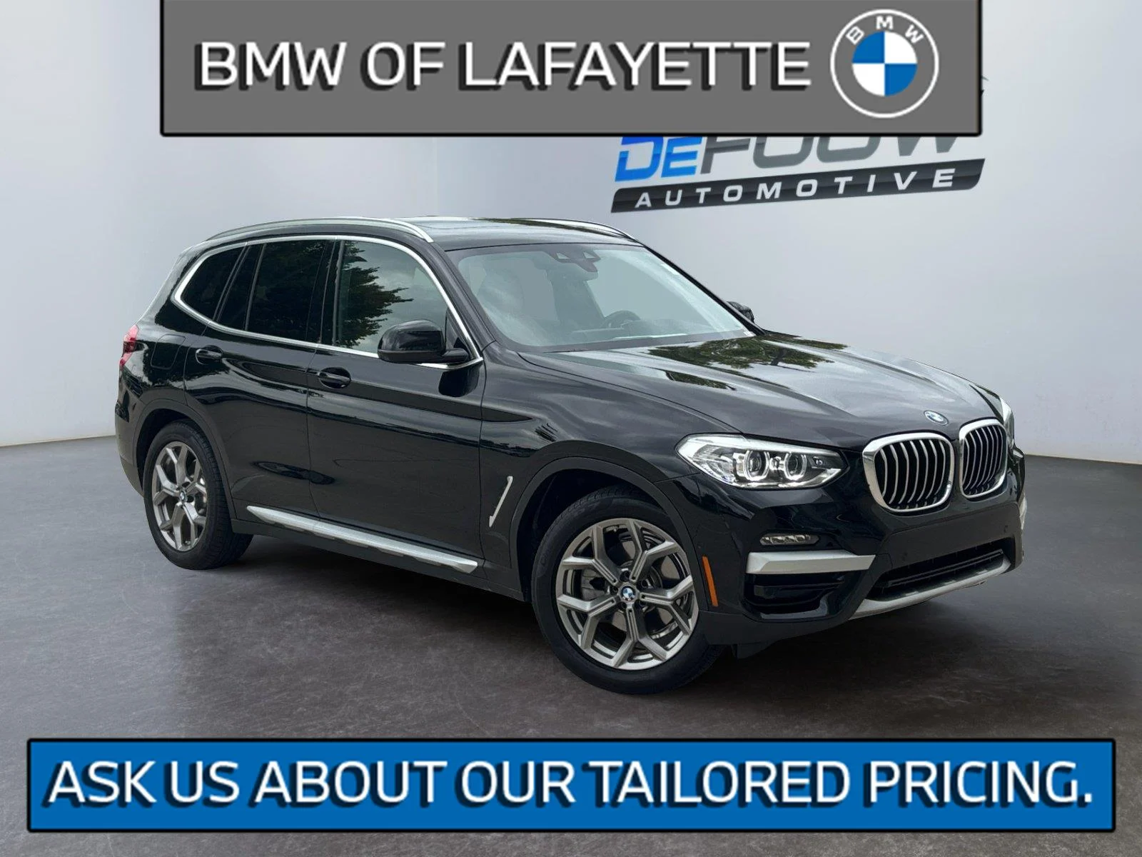 Used 2021 Jet Black BMW xDrive30e image 1