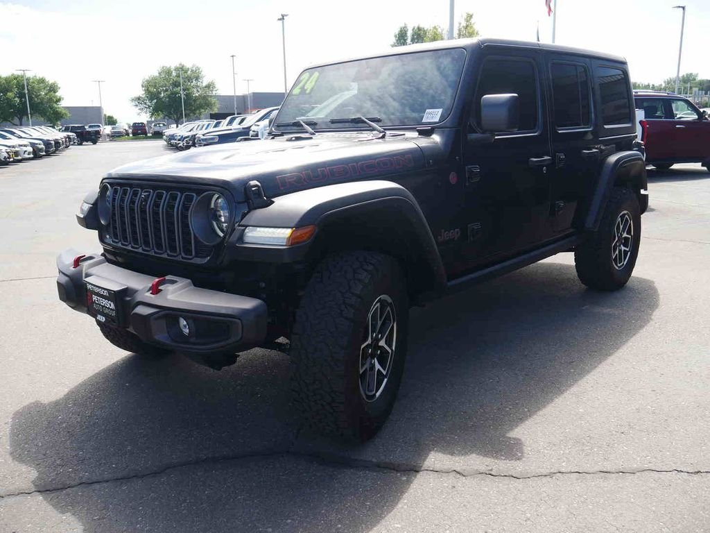 Used 2024 Black Jeep Rubicon image 4