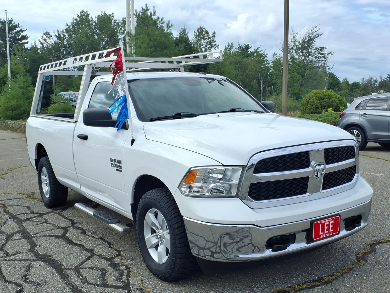 Used 2022 Bright White Clearcoat Ram Tradesman image 3