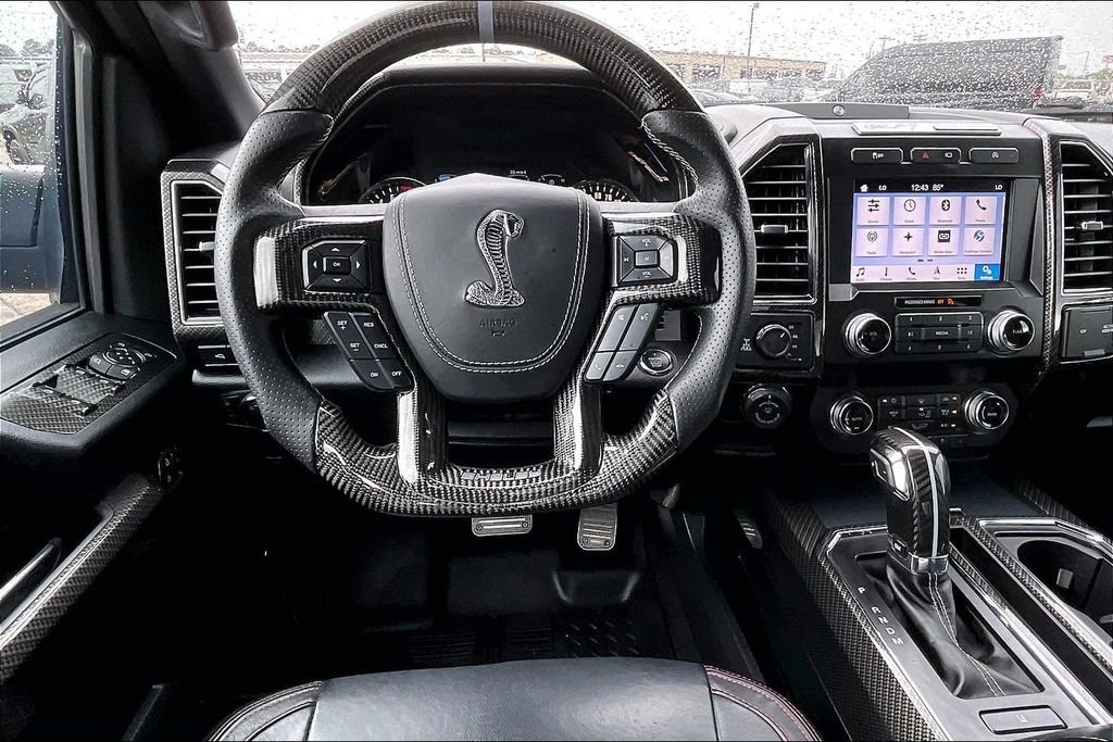 Used 2019 Agate Black Metallic Ford Lariat SHELBY image 8