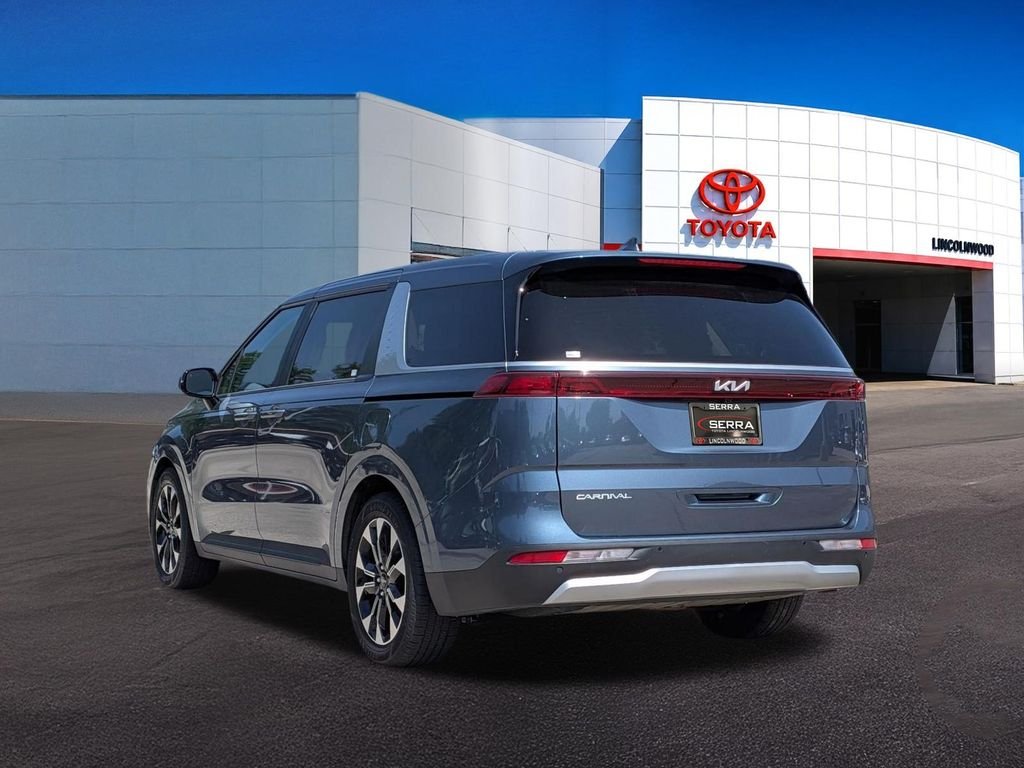 Used 2024 Blue Kia EX image 12