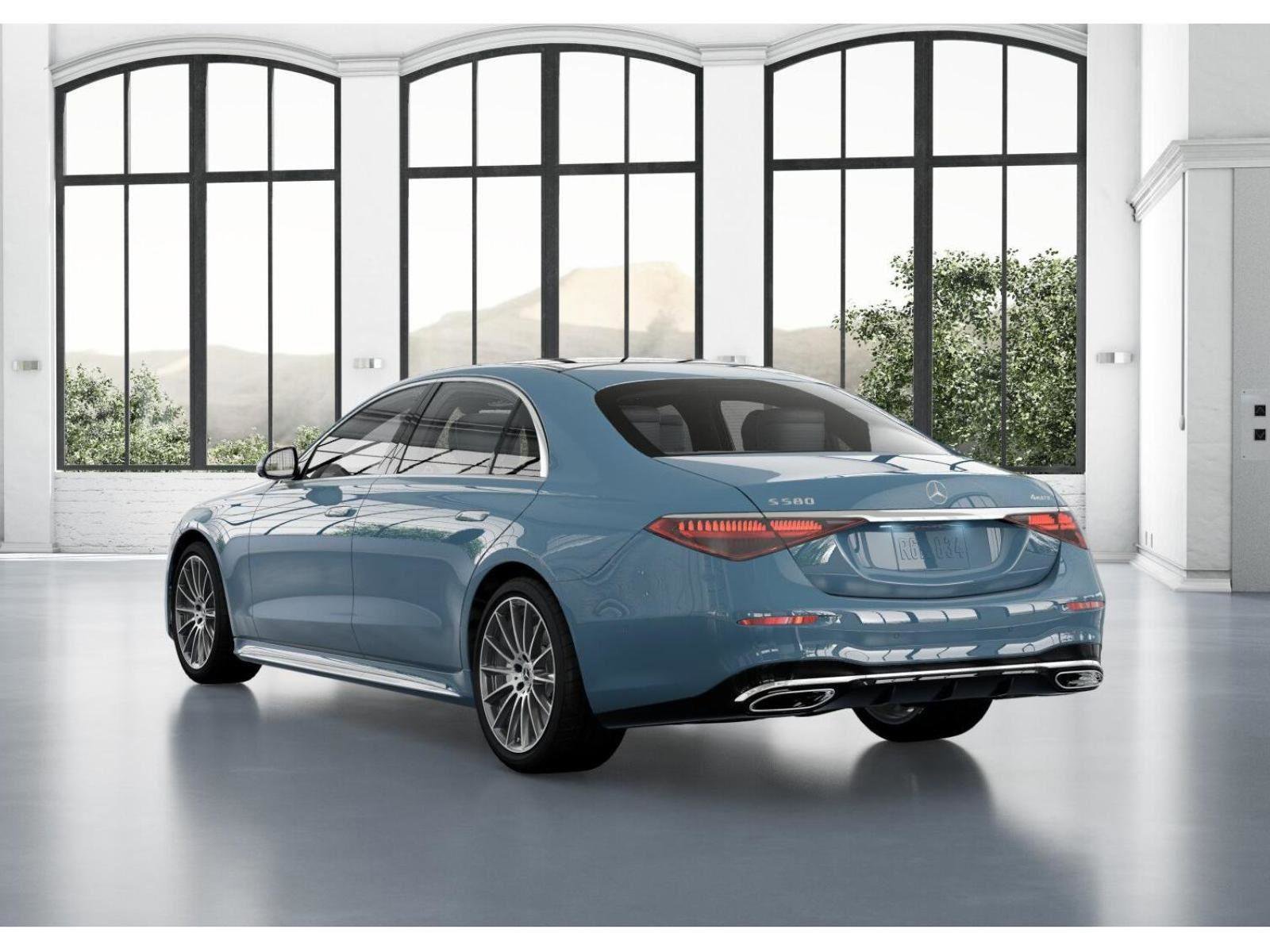 New 2026 MANUFAKTUR China Blue Mercedes-Benz S 580 image 28