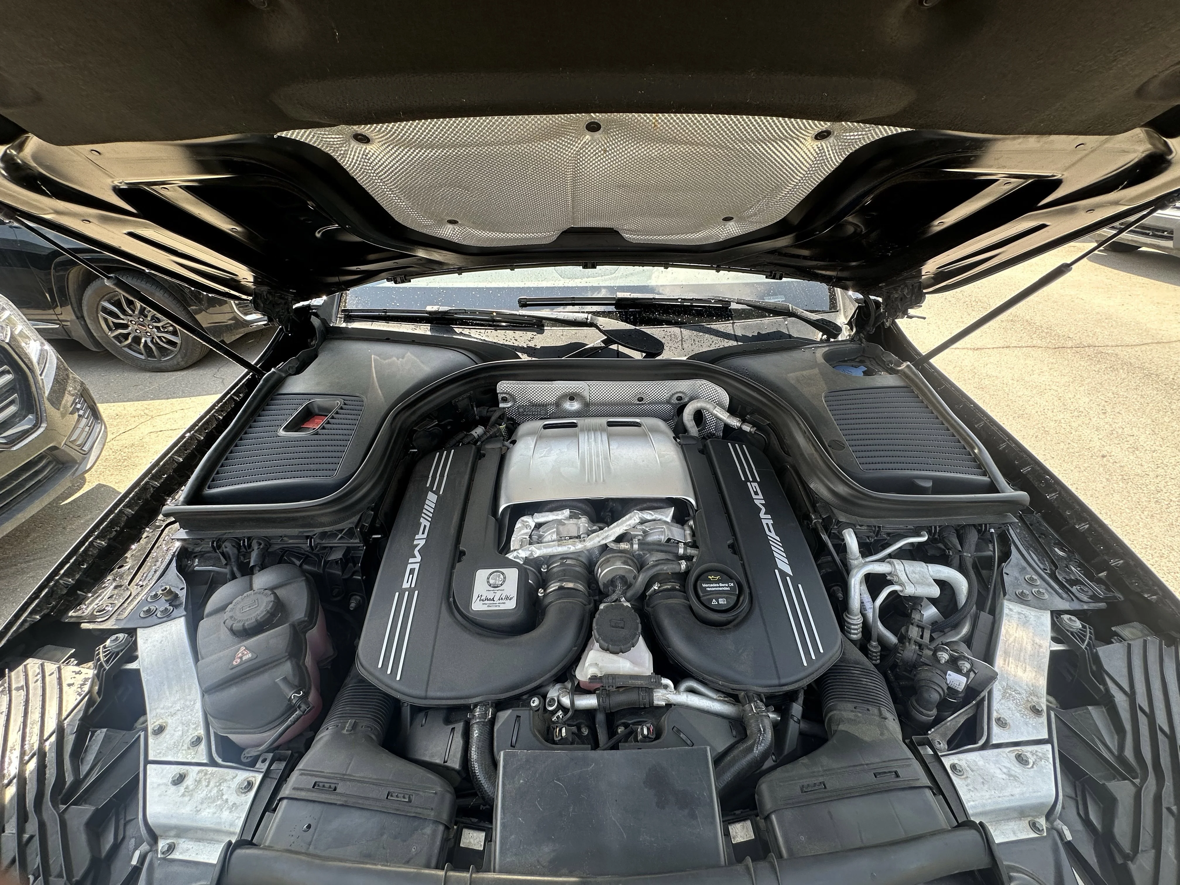 Used 2019 Black Mercedes-Benz AMG GLC 63 S image 7