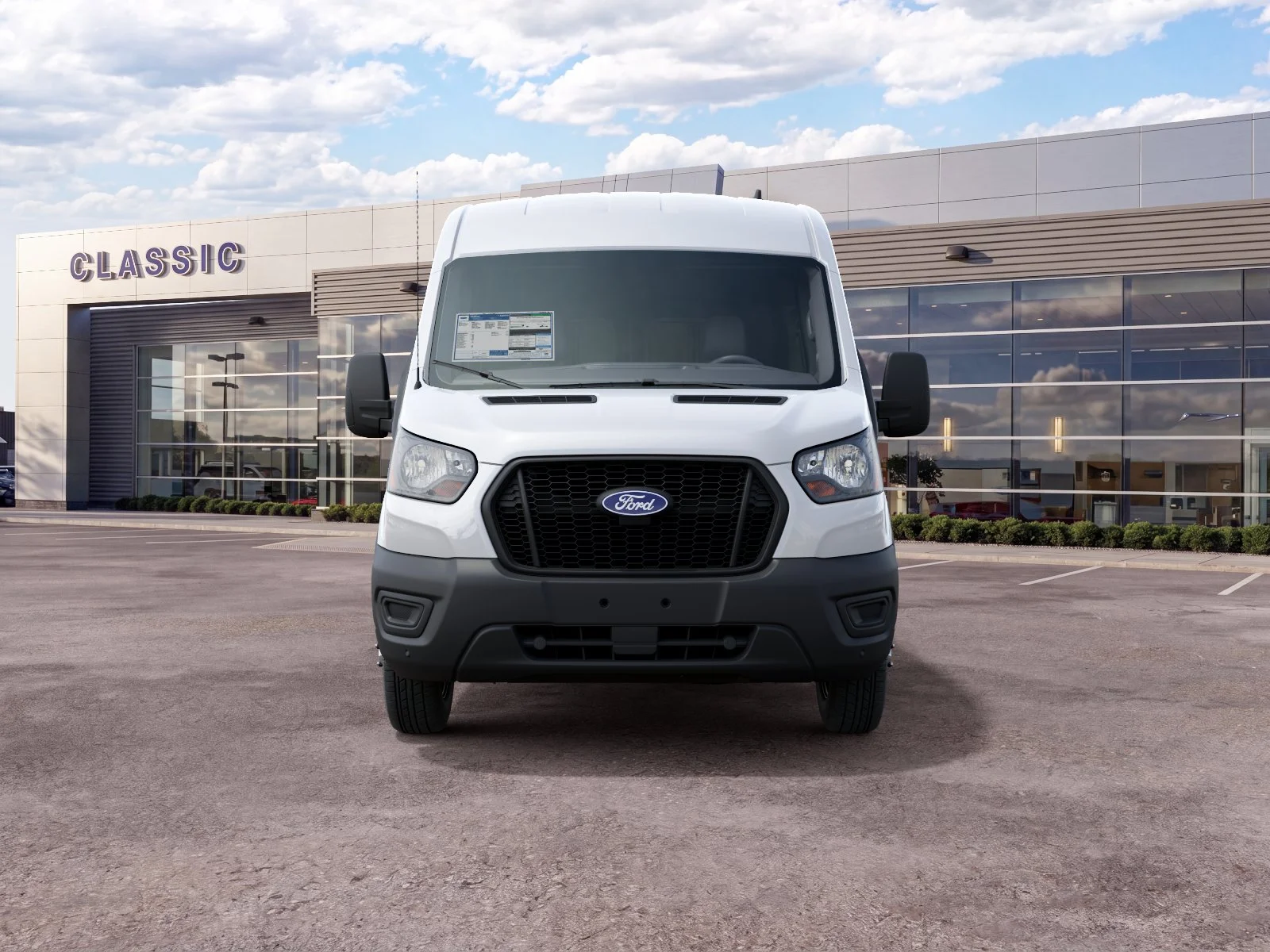 New 2027 Oxford White Ford Cargo Van image 15