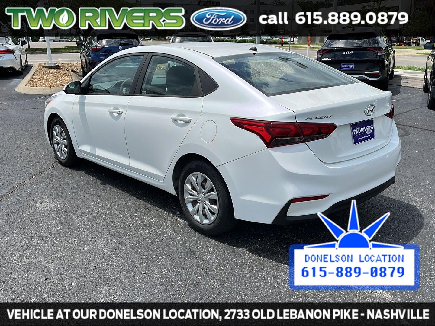 Used 2020 Frost White Pearl Hyundai SE image 6