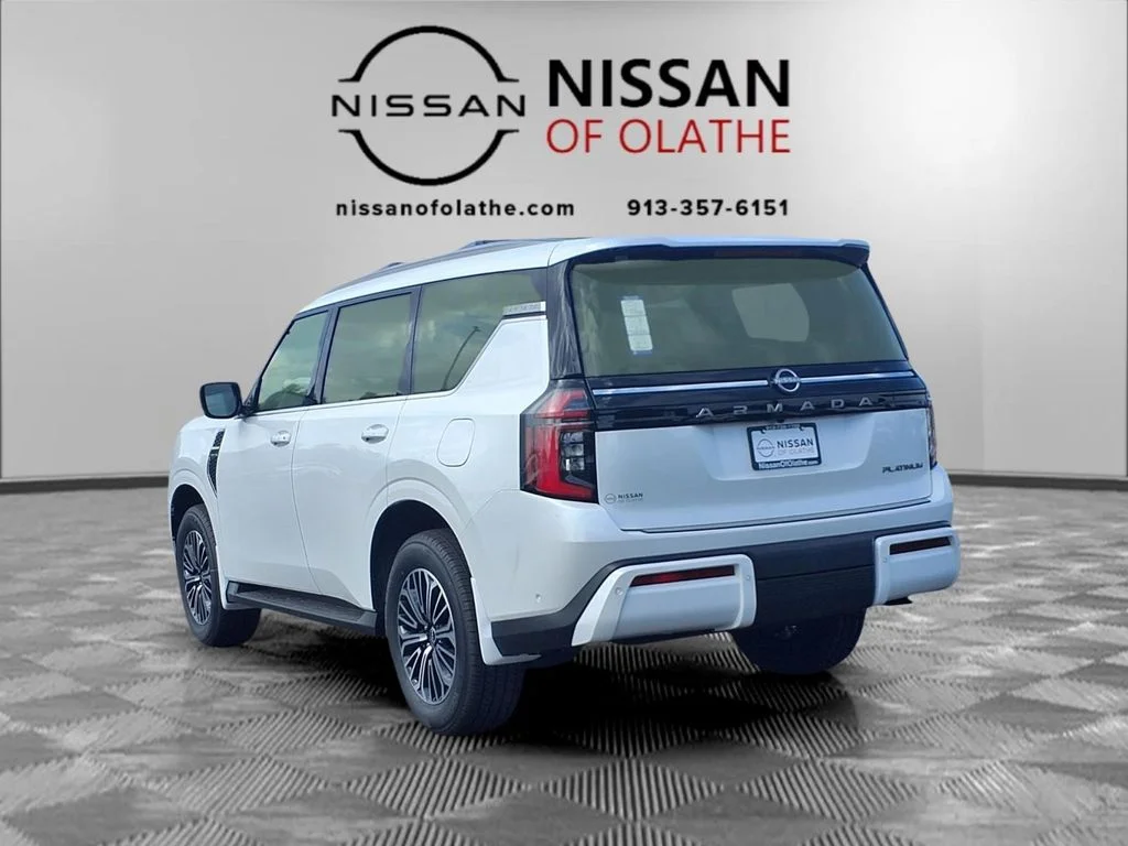 New 2026 Aspen White TriCoat Nissan Platinum image 3