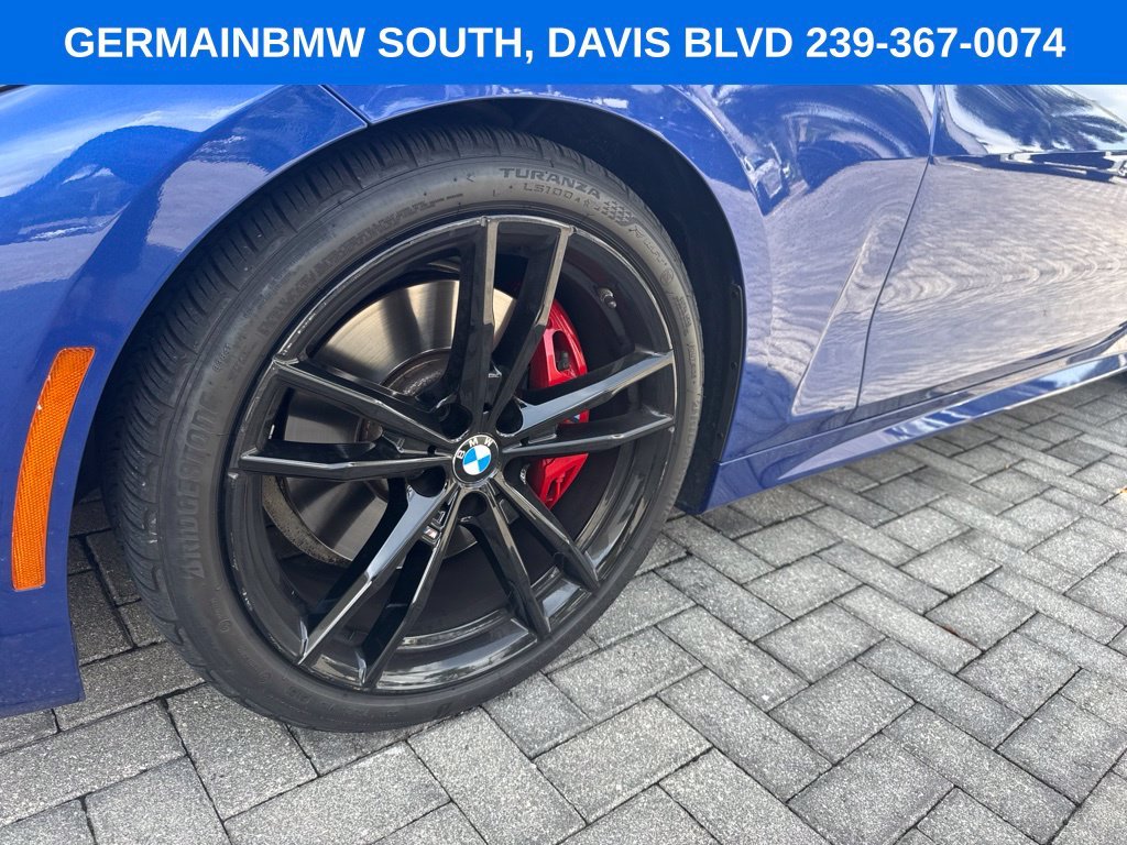 Used 2021 Blue Metallic BMW 430i image 11