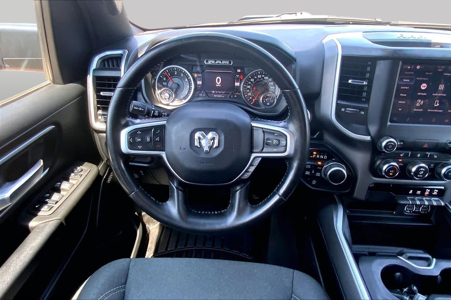 Used 2022 Patriot Blue Pearlcoat Ram Lone Star image 5