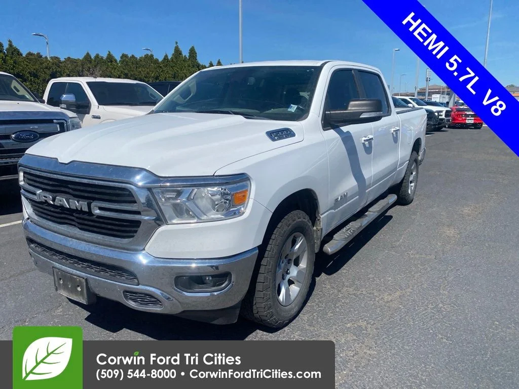 Used 2019 White Ram Big Horn/Lone Star image 1