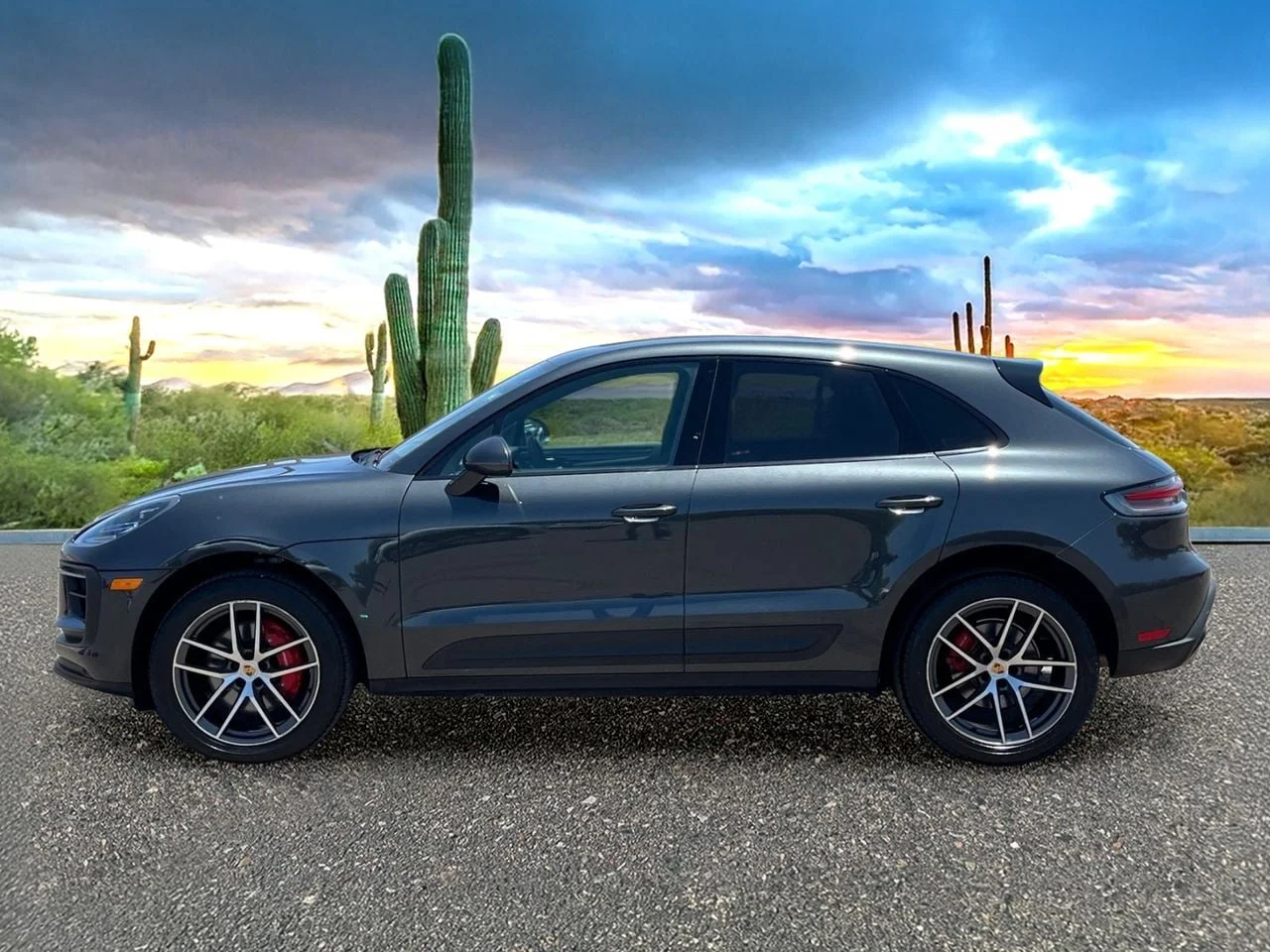 Used 2023 Volcano Grey Metallic Porsche S image 3