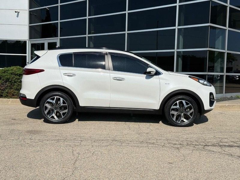 Used 2021 Snow White Pearl Kia EX image 2