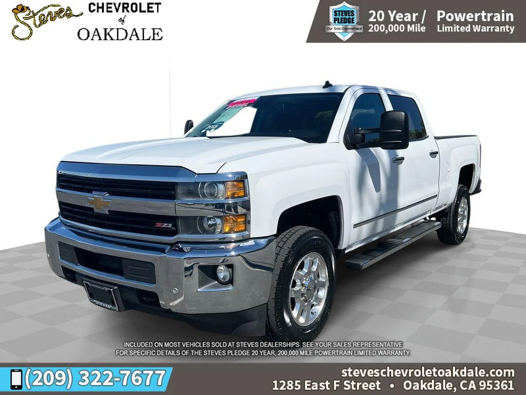 Certified Used 2015 SUMMIT WHITE Chevrolet LTZ image 1