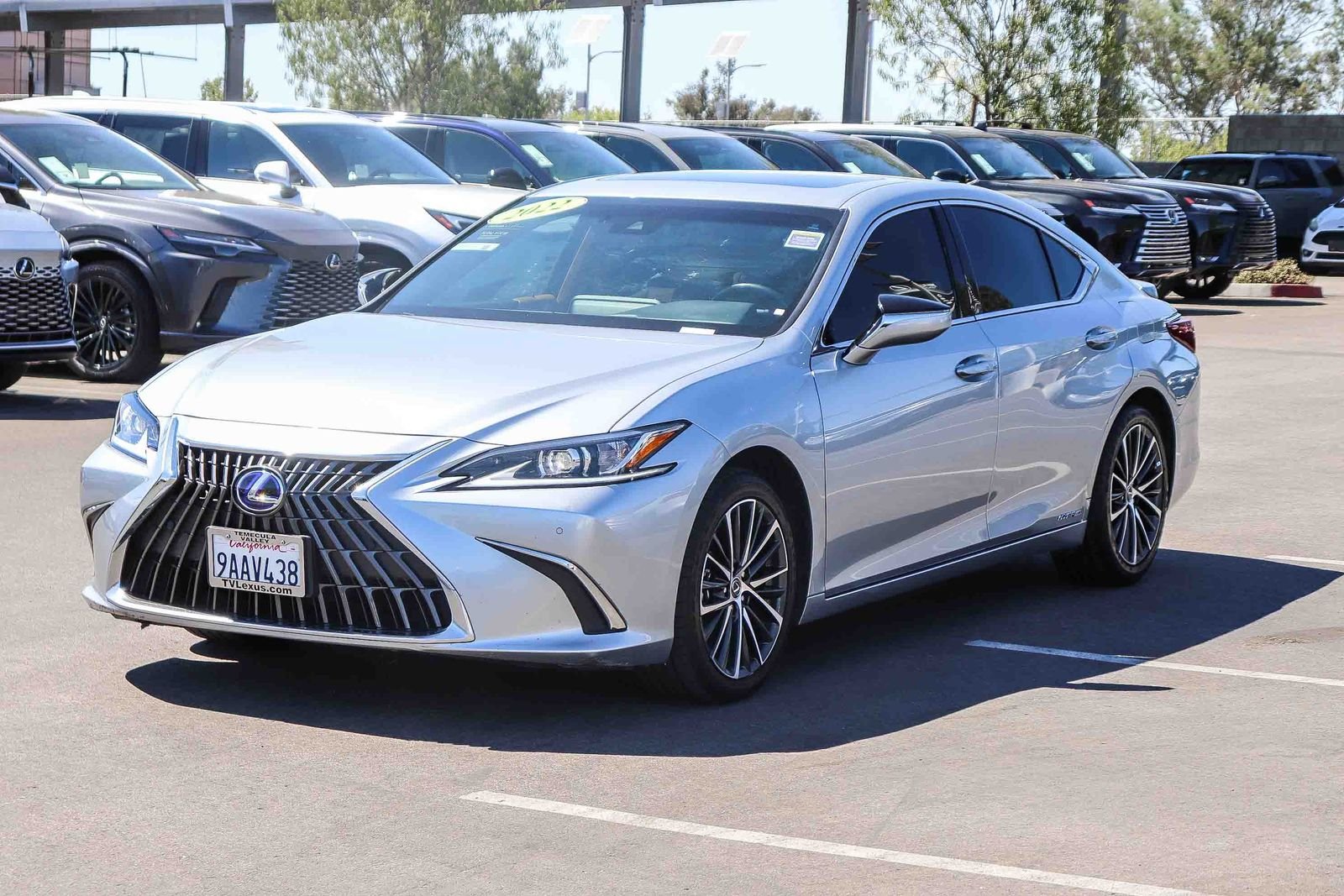 Certified Used 2022 Silver Lexus 300h image 3