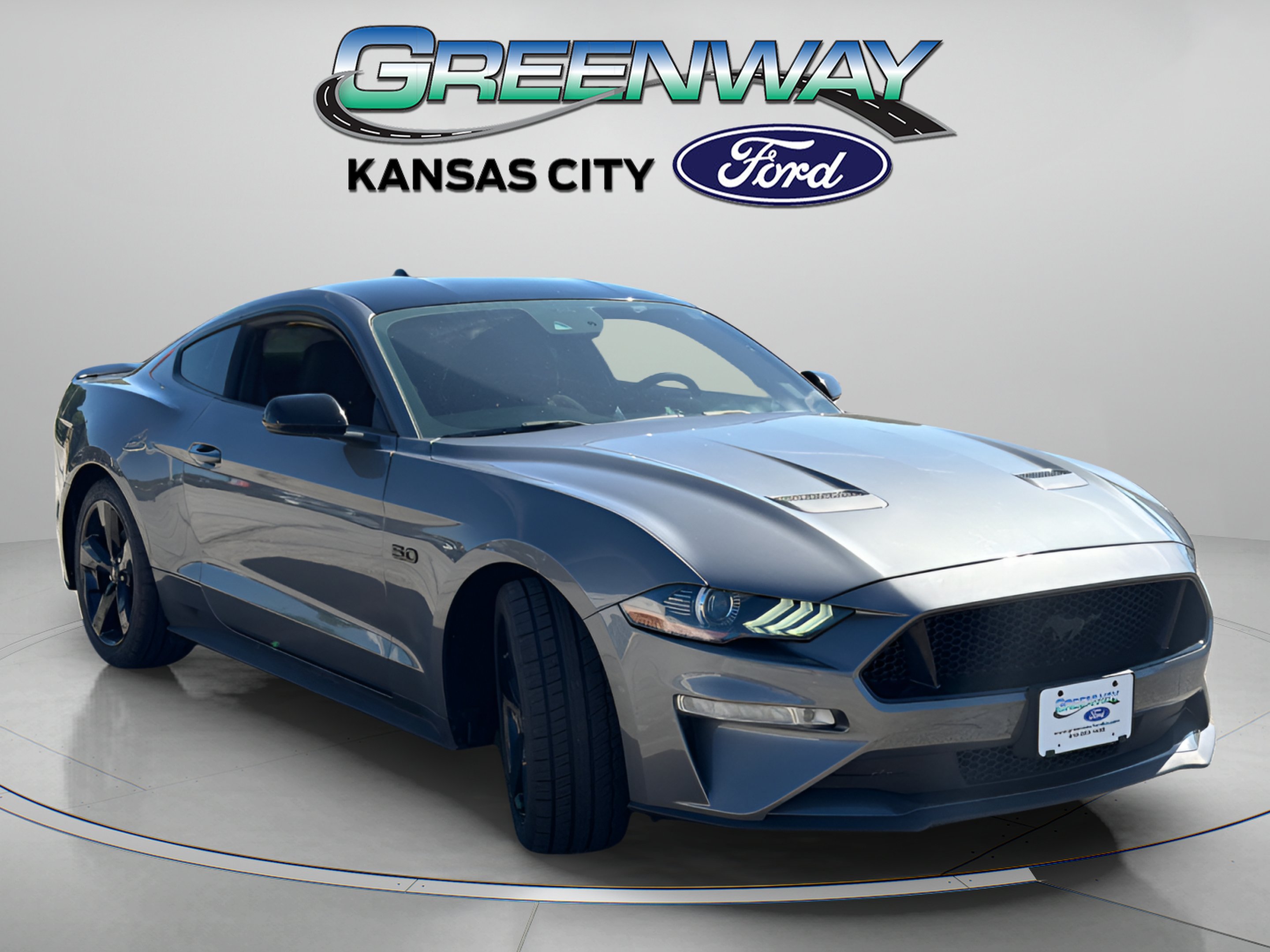 Used 2021 Gray Metallic Ford GT image 1
