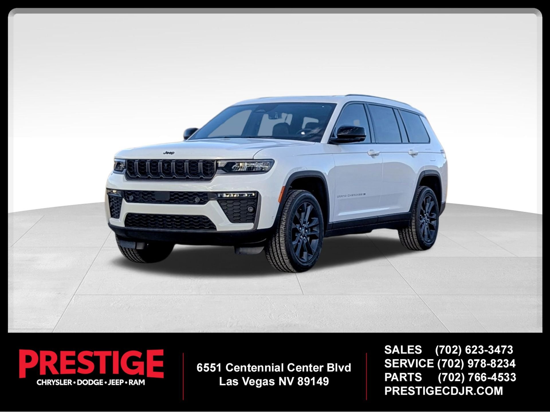 New 2026 Bright White Clear-Coat Exterior Paint Jeep Limited image 1