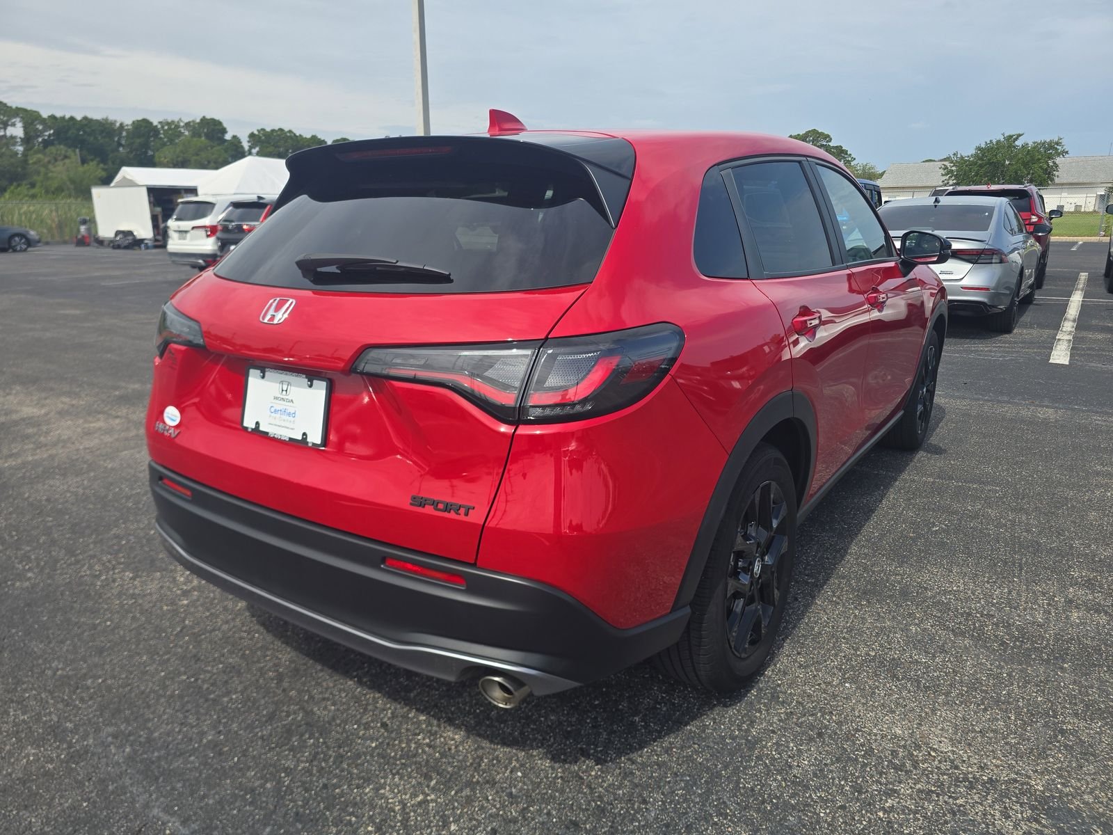 Certified Used 2025 Milano Red Honda Sport image 4